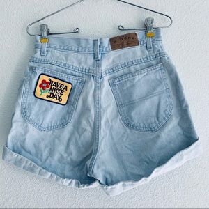 Riders High Waisted Jean Shorts